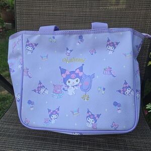 Sanrio Kuromi Lavendar PU Leather Purse